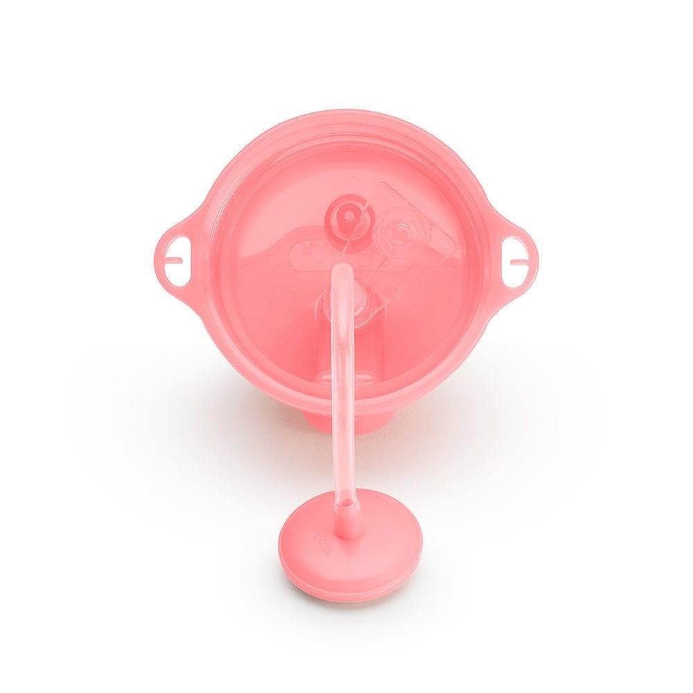 Munchkin Tıklama Kilitli Uçlu Pipetli Alıştırma Bardağı, 12ay+, 296ml, Pembe