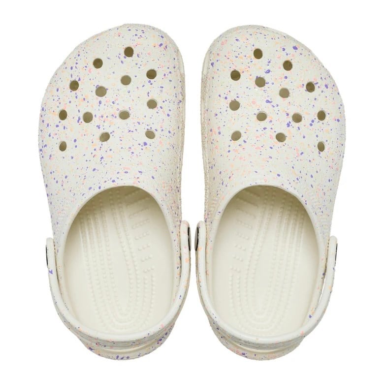 Classic Glow Paint Splatter Clog K