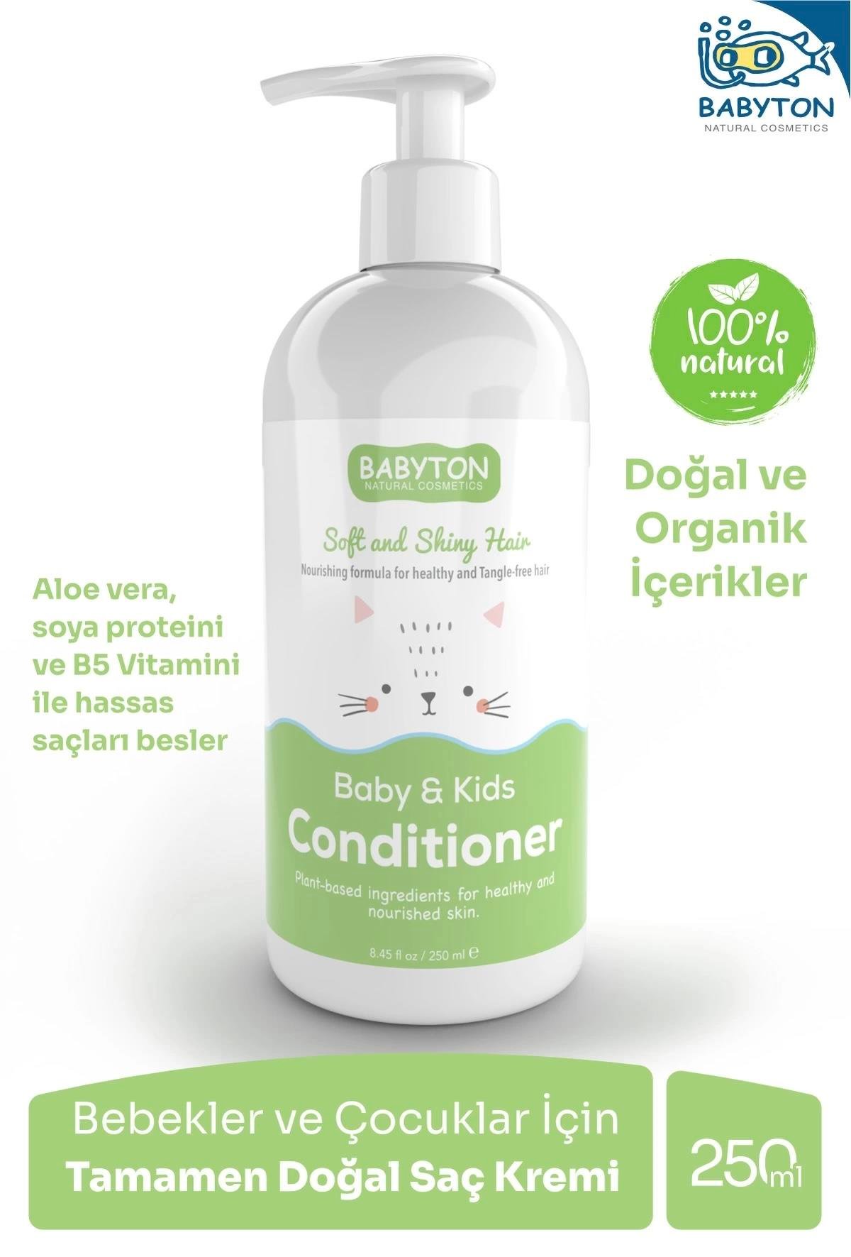 Bebek ve Çocuklar İçin Doğal Saç Kremi 250 ml