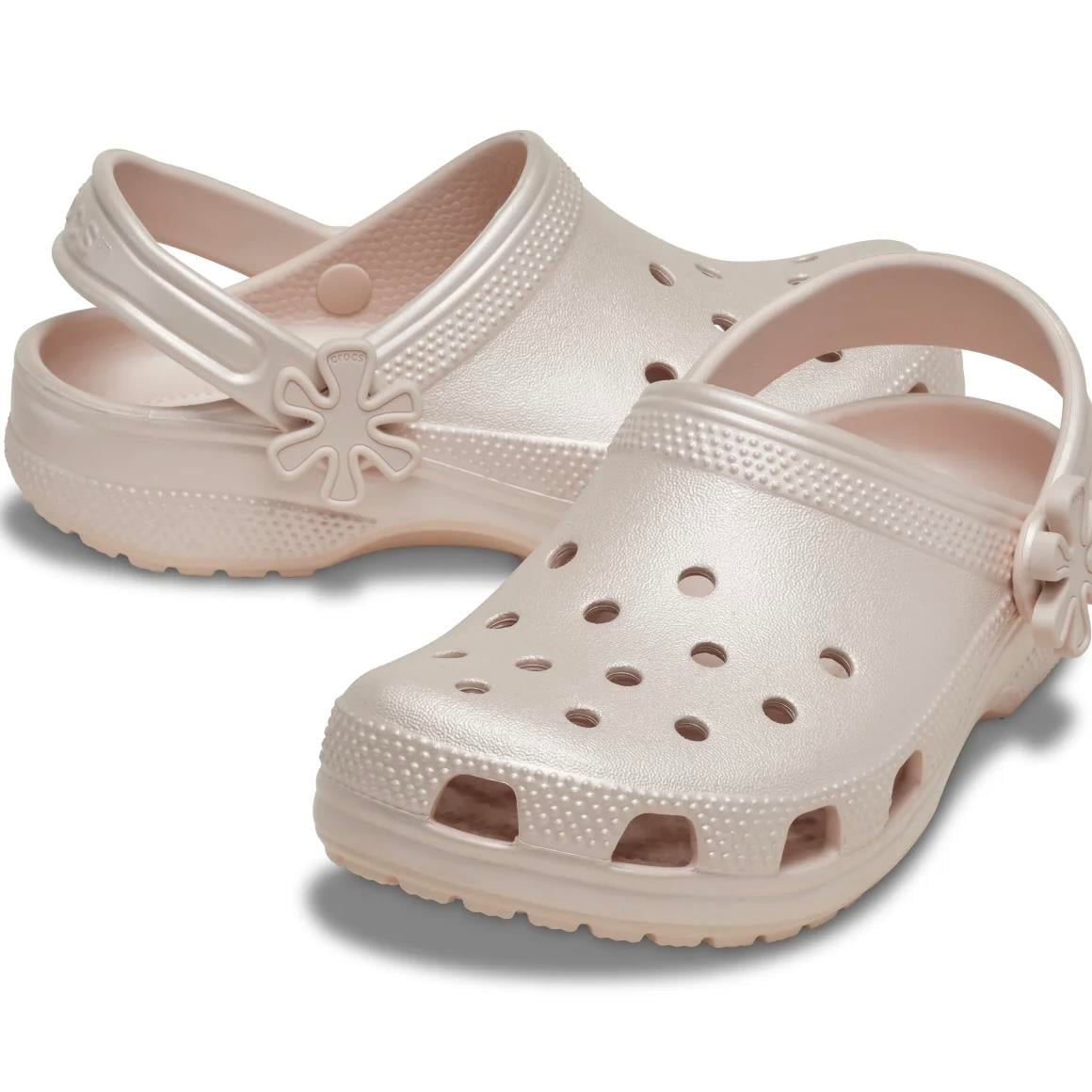 Classic Pearl Shine Clog K - Quartz