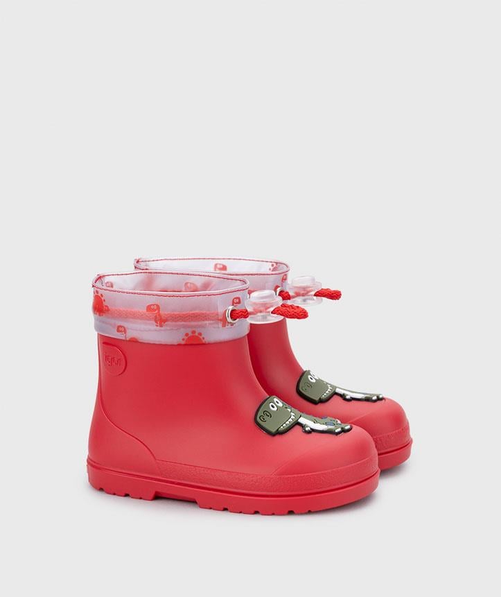 Igor Mendi Yağmur Çizmesi - Dino Jeans Kırmızı