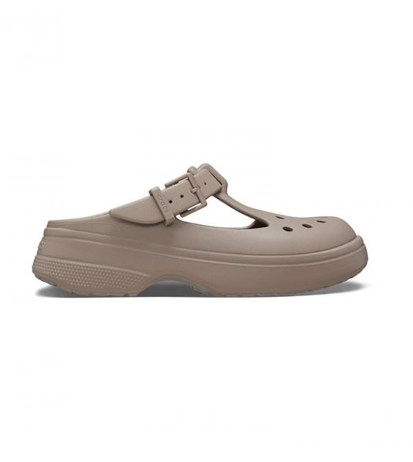 CROCS CLASSIC MARY JANE CLOG/ TAUPE