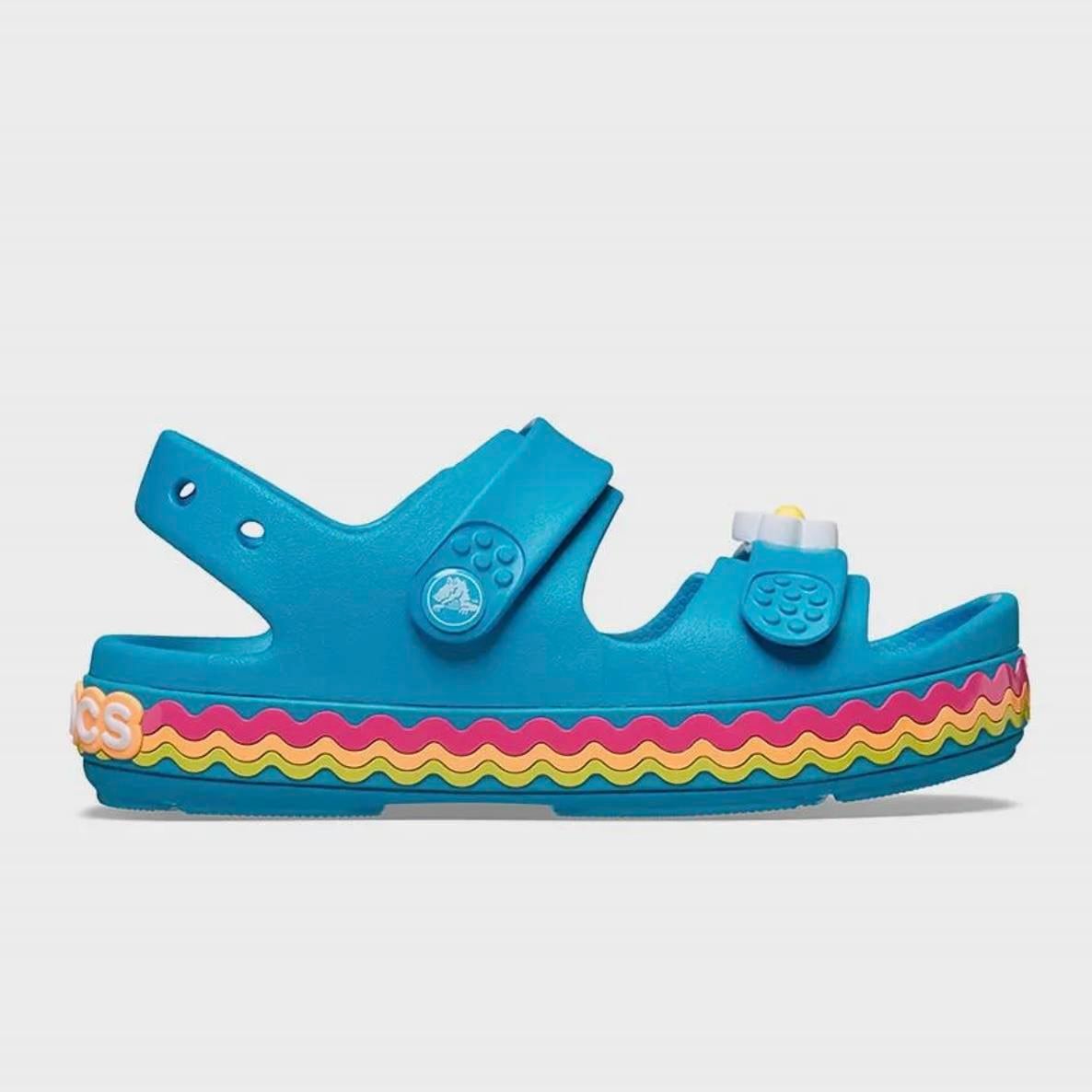 Crocband Cruiser RicRacSandal K - Marina