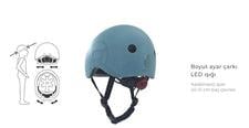 Scoot and Ride Helmet Çocuk Kaskı XXS-S Petrol 