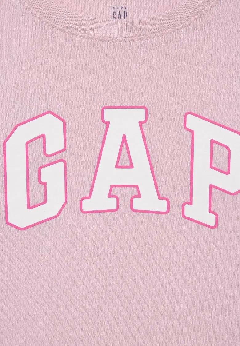 Kız Bebek | Gap Logo T-Shirt - Pembe