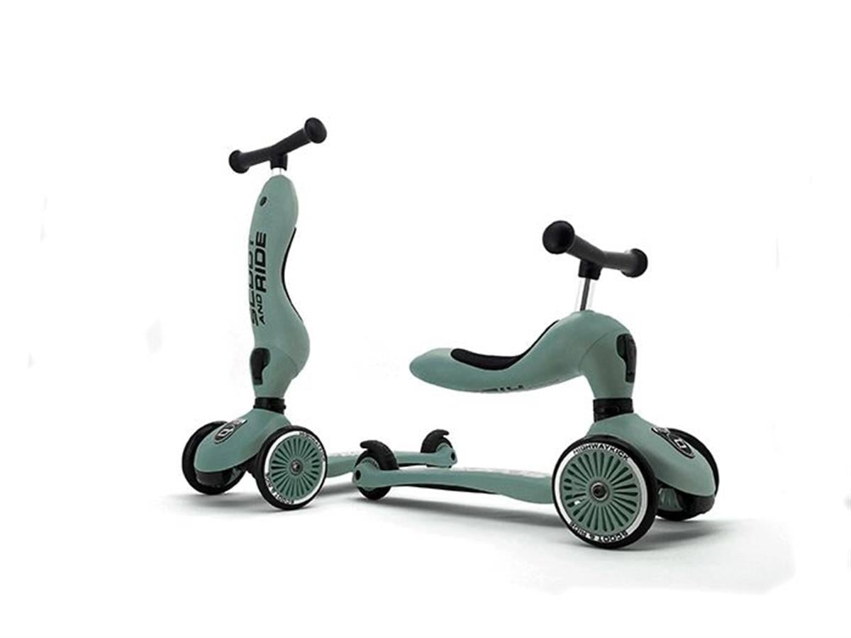 Scoot and Ride Highwaykick 1 Oturaklı Çocuk Scooter Yeşil 