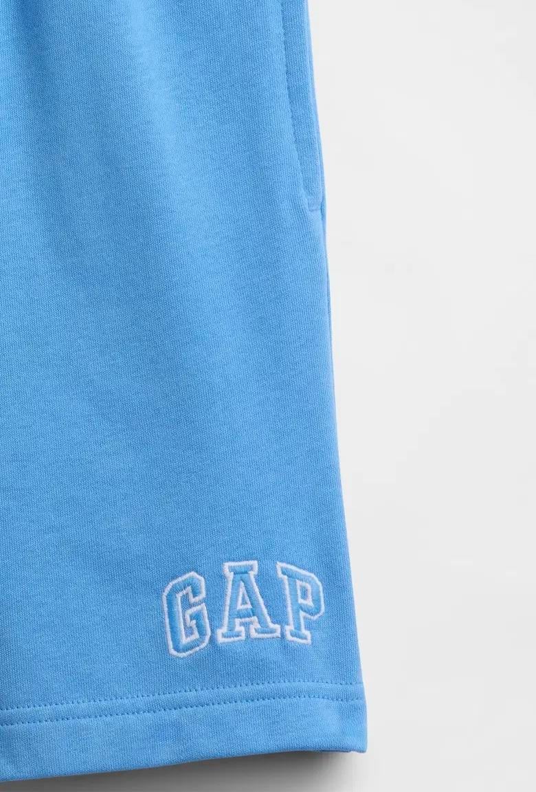 Erkek Çocuk | Relaxed Gap Logo Fransız Kumaş Pull-On Şort - Mavi