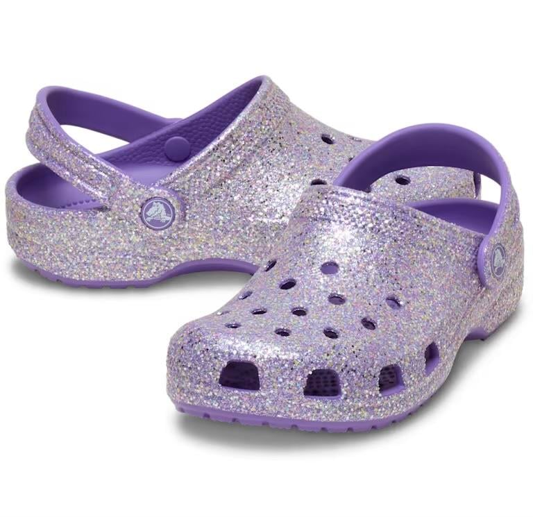 Classic Fantasy Glitter Clog K - Purple