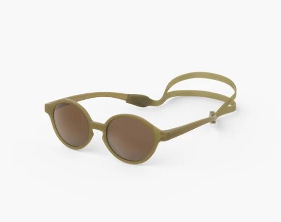 Izipizi Sun Baby Glossy Kaki 0-3 Yaş - Yeşil Bebek Güneş Gözlüğü