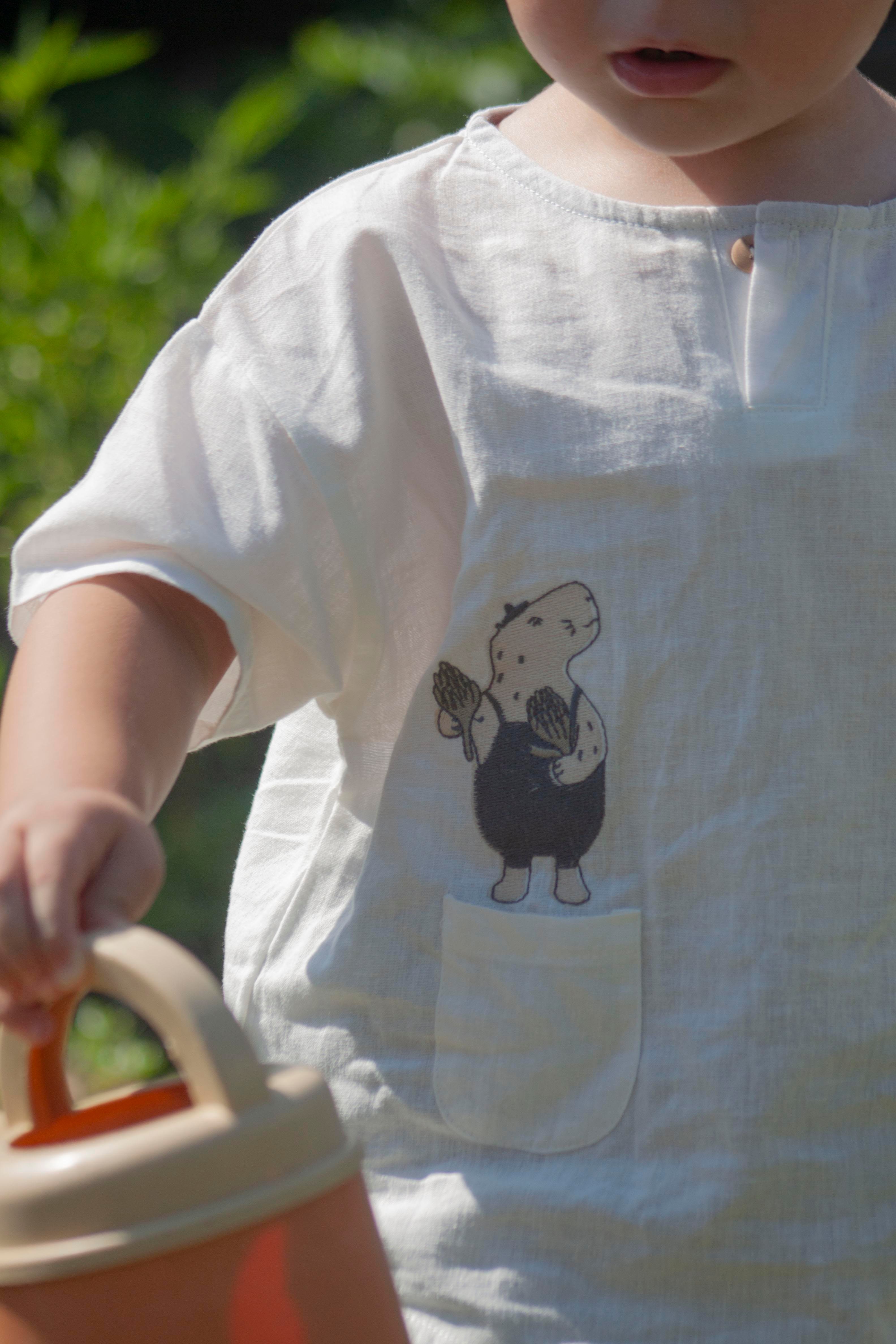 UNDYED 'CAPYBARA' SHIRT