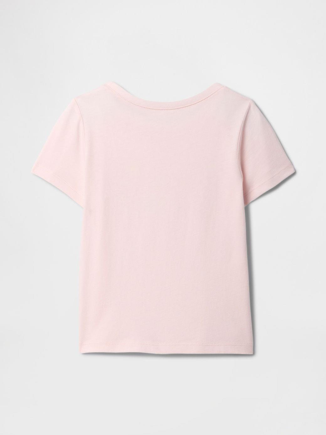 Kız Bebek | Grafikli T-Shirt - Pembe