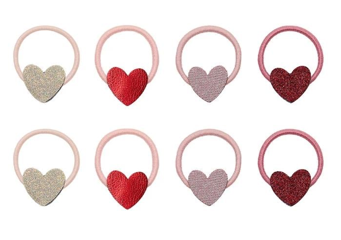 Mimi & Lula Heart Mini 8'li Lastik Toka