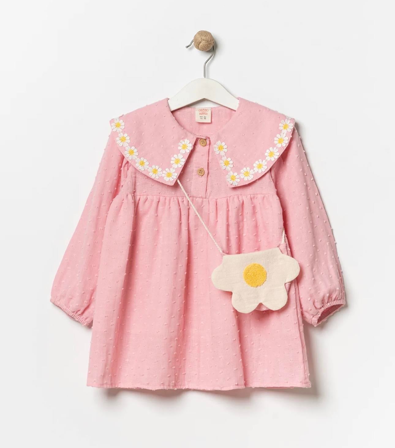 Papatya Elbise - Pembe