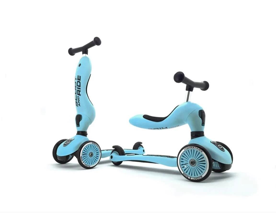 Scoot and Ride Highwaykick 1 Oturaklı Çocuk Scooter Turkuaz