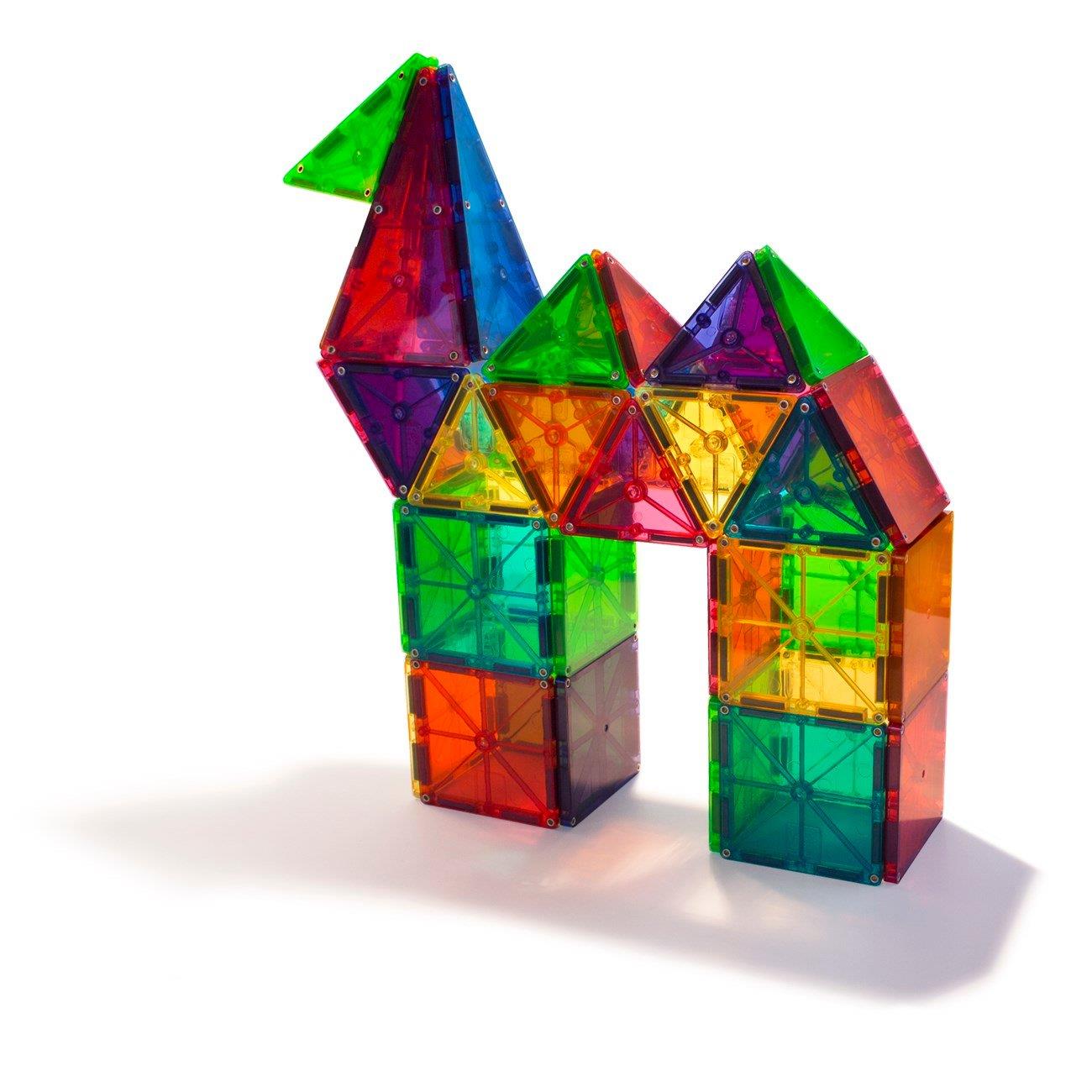 Magna-Tiles Clear Color 100 Parça