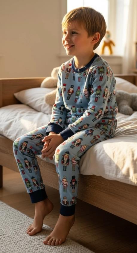 Melomel Çocuk yılbaşı pijama Beyaz