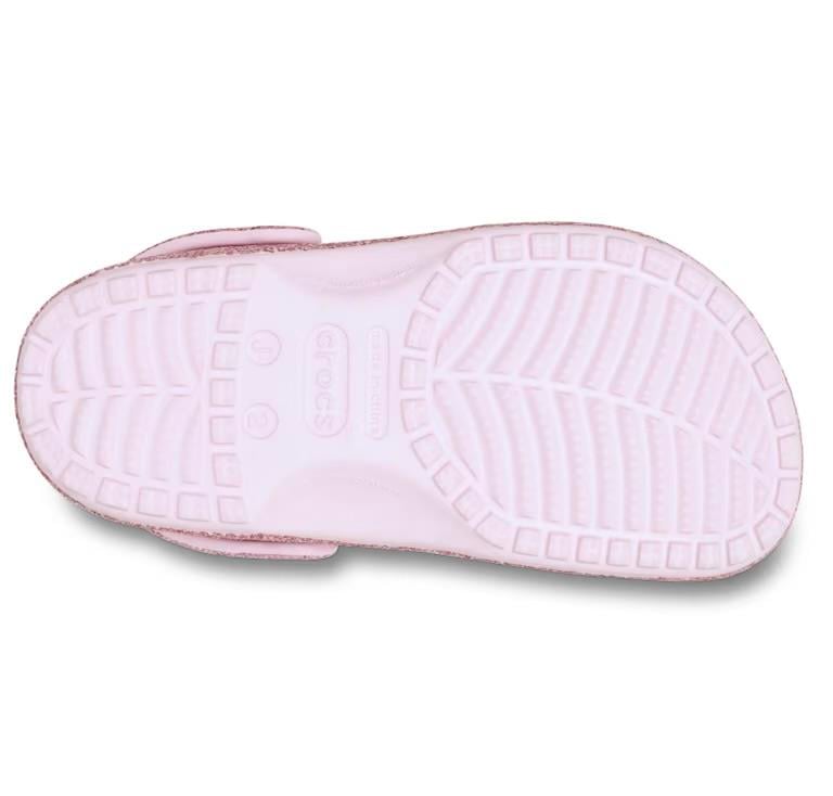 Classic Chunky Glitter Clog K - Pink Milk