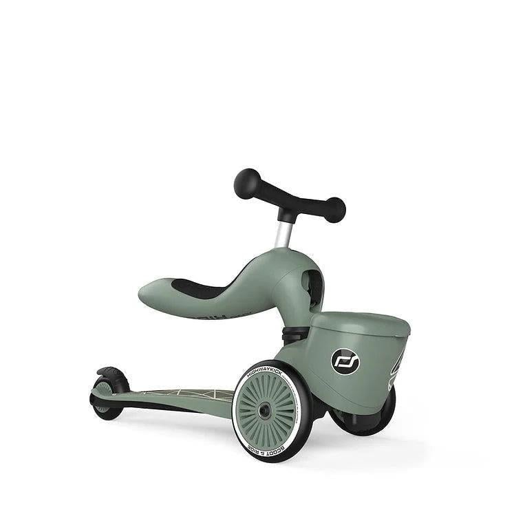 Scoot and Ride Highwaykick 1 Lifestyle Scooter - Green Lines