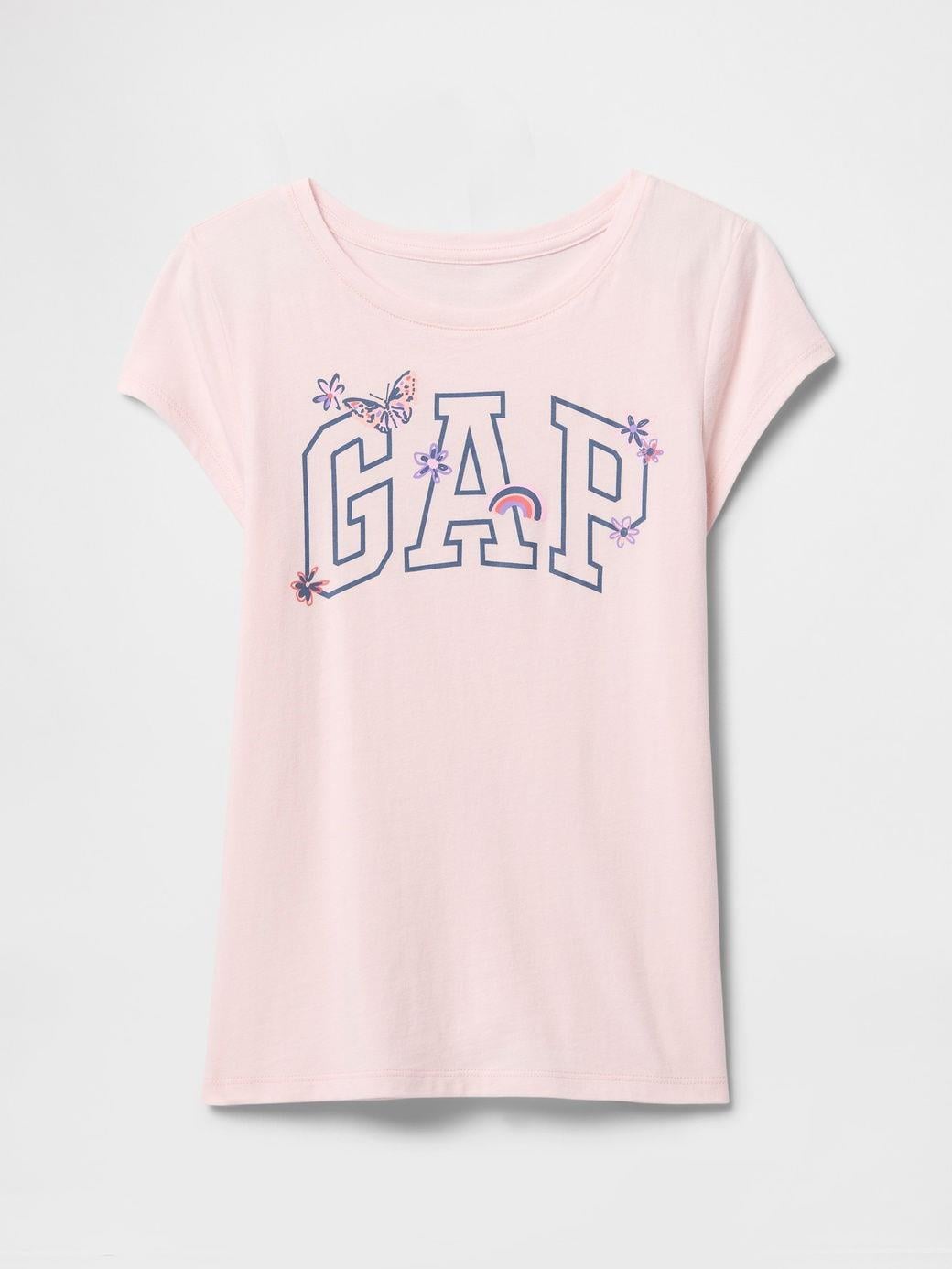 Kız Çocuk | Gap Logo T-Shirt Kelebek