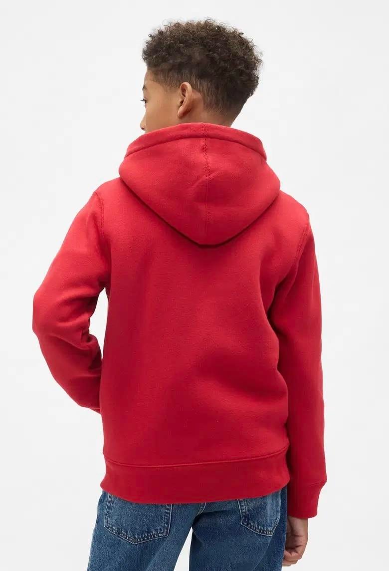 Erkek Çocuk | Gap Logo Sherpa Fermuarlı Sweatshirt - Kırmızı