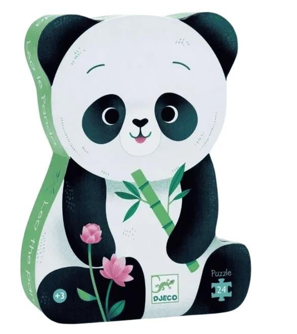 Djeco Dekoratif Puzzle 24 Parça - Leo The Panda