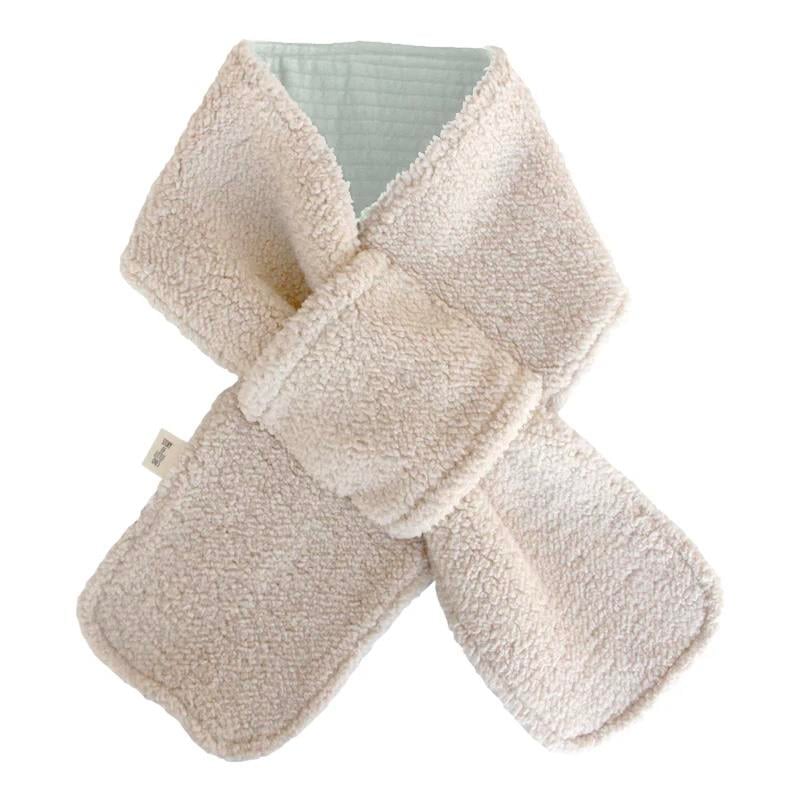 Çift taraflı Kapitone Atkı (Peluş Astarlı) / Mint