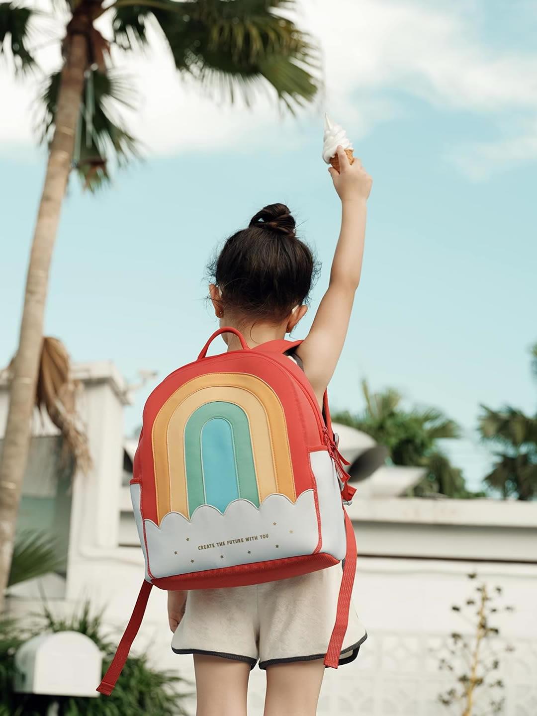 ZOYZOİİ School Bag - Rainbow