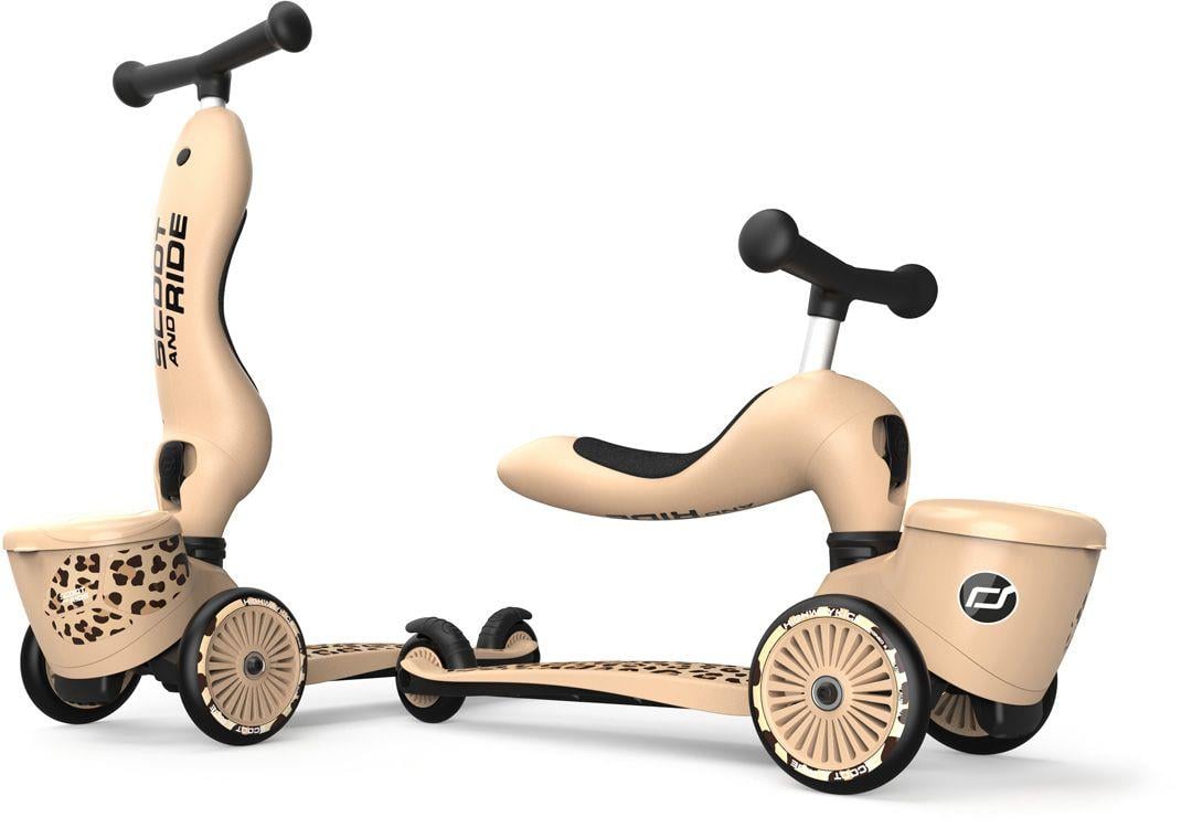 Scoot and Ride Highwaykick 1 Lifestyle Scooter - Leopard