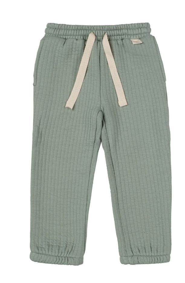 Kapitone Jogger Pantolon - Mint