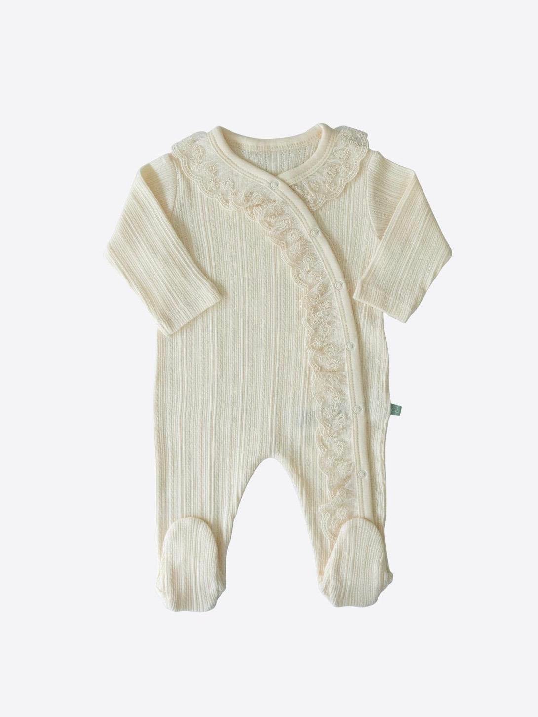 Organik Jaclin Patikli Tulum Ekru