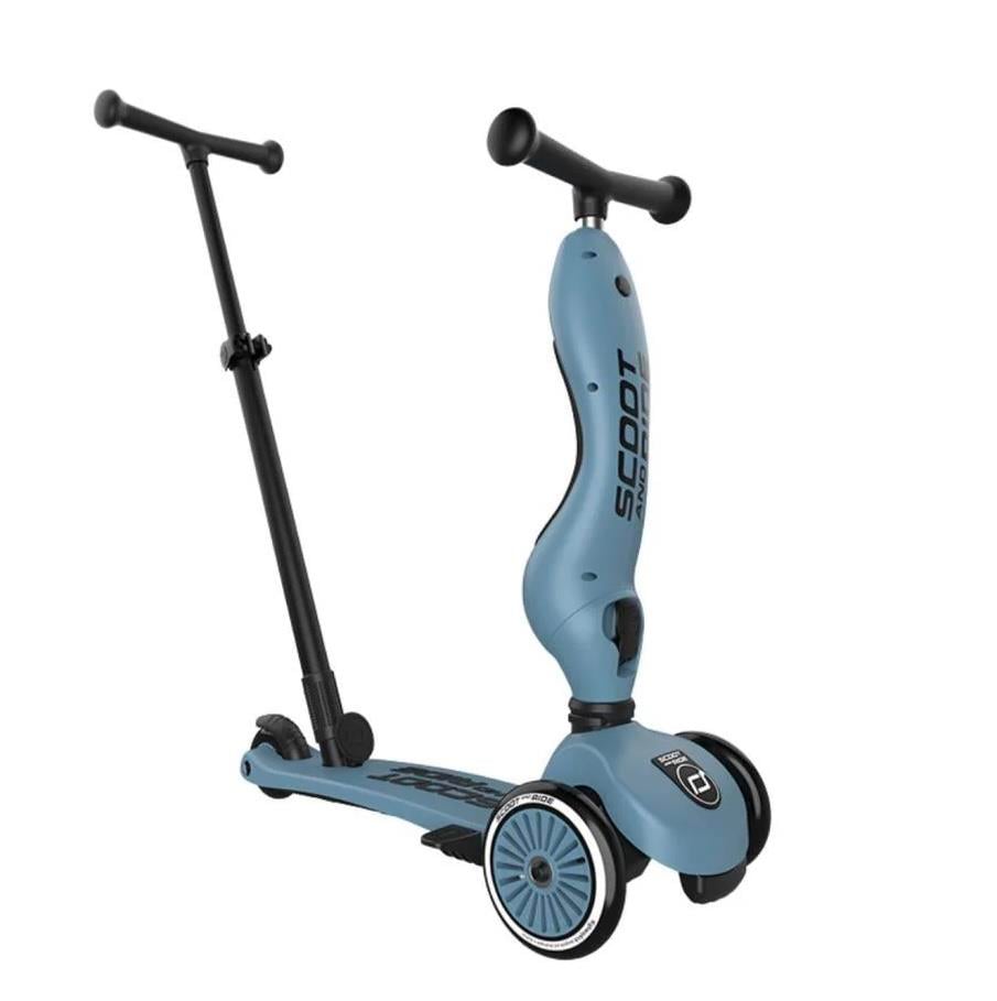 Scoot and Ride Push and Go Ebeveyn Kontrollü Çocuk Scooter Steel 