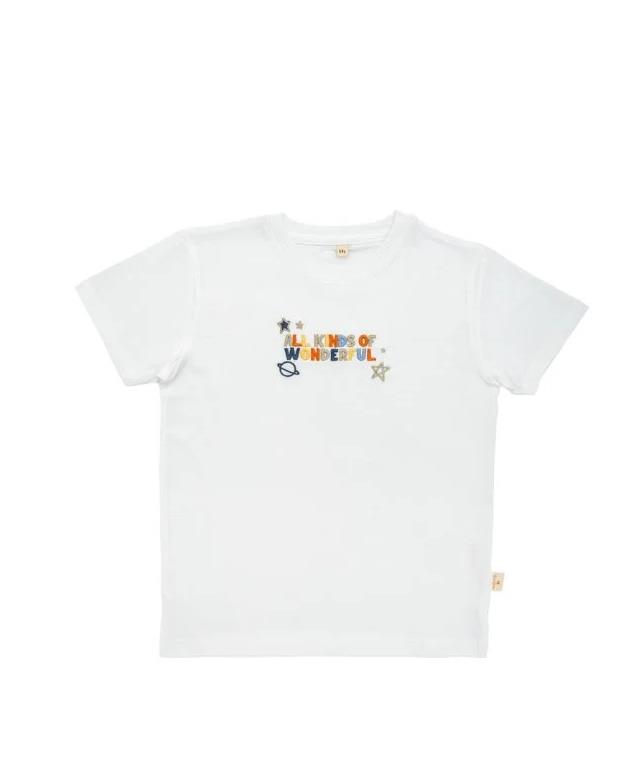 Wonderful İşlemeli T-Shirt