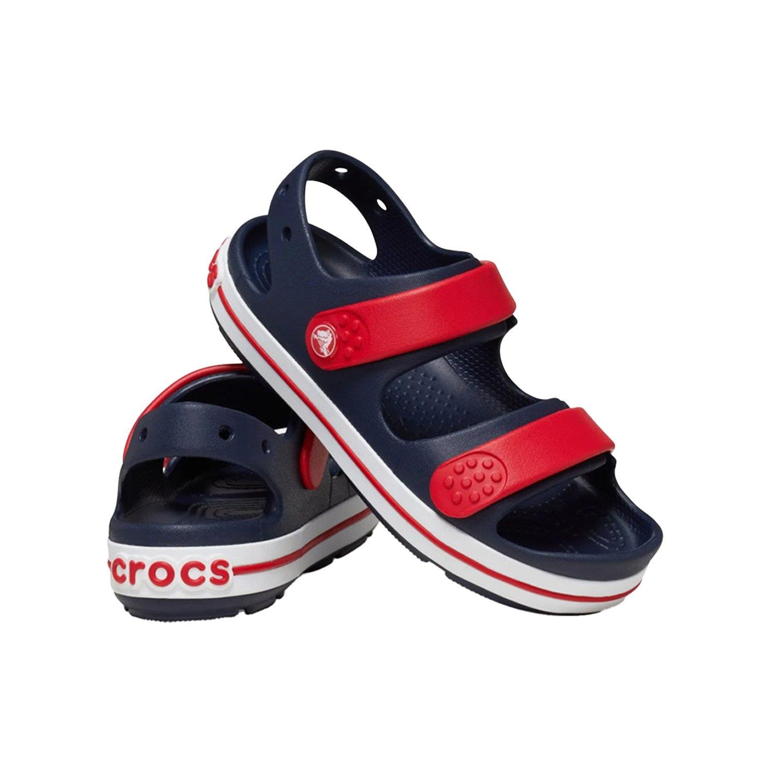 Crocband Cruiser Sandal K - Navy Varsity Red