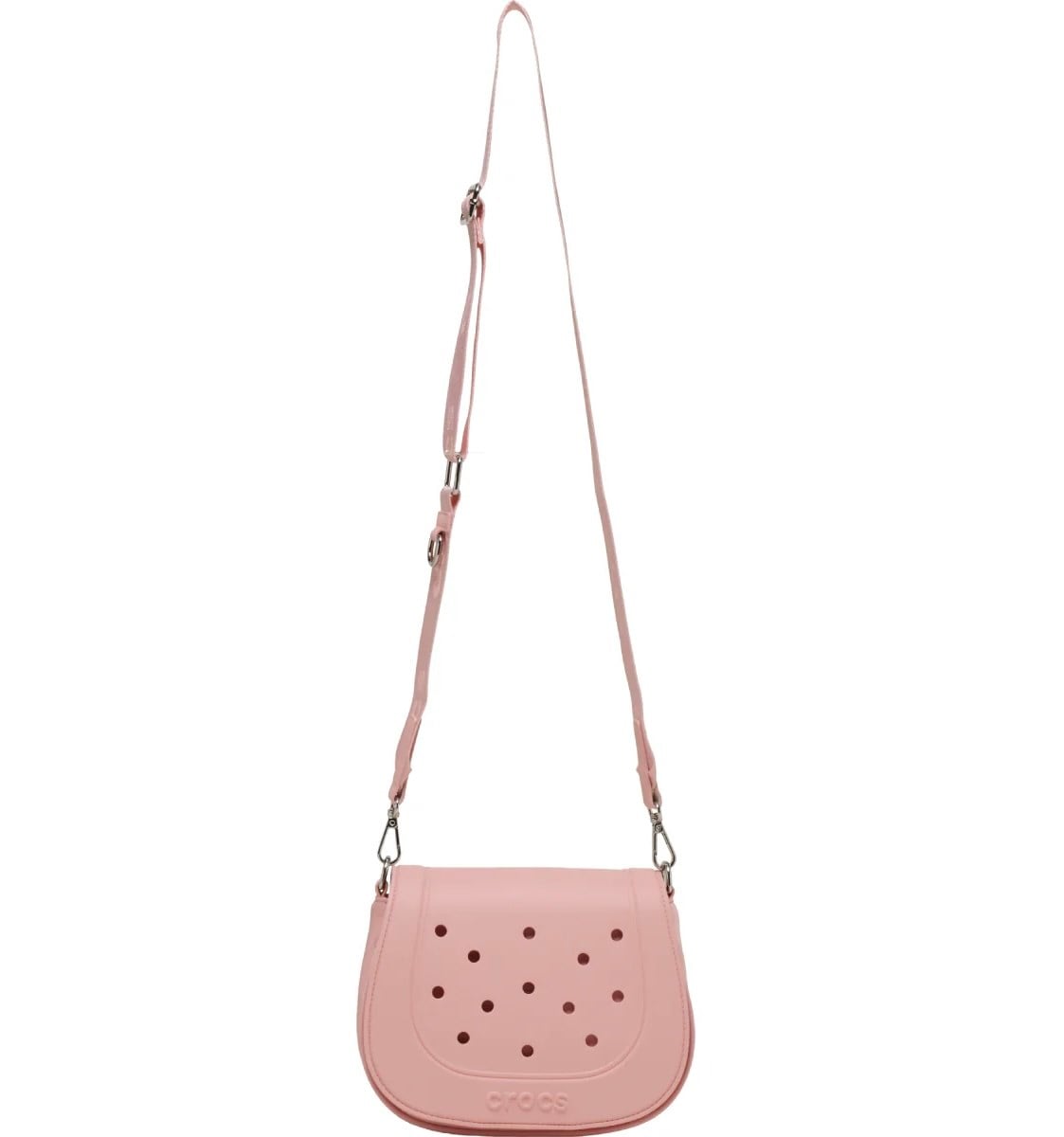 CROCS CROSSBODY WITH EVA FRONT FLAP / POWDER PINK