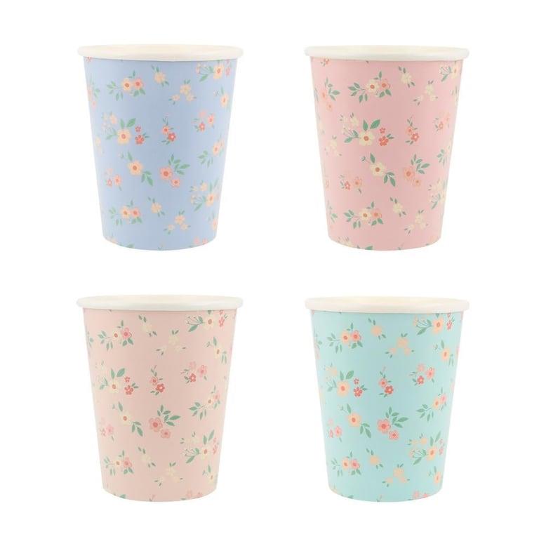 Meri Meri - Vintage Ditsy Bardaklar - 8 Adet