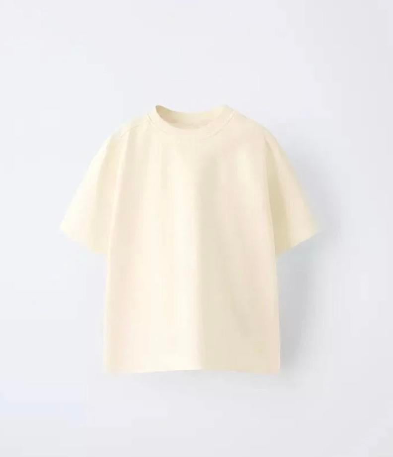 Oversize Basic Tshirt - Bej