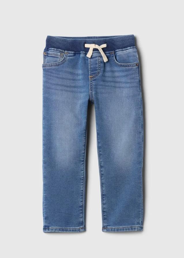 Erkek Bebek | Slim Knit Denim Pantolon