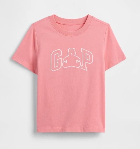 Erkek Bebek | Grafik Baskılı T-Shirt Pembe