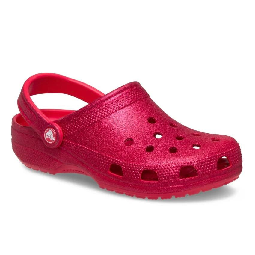 CROCS CLASSIC GLITTER CLOG/ Digital Raspberry