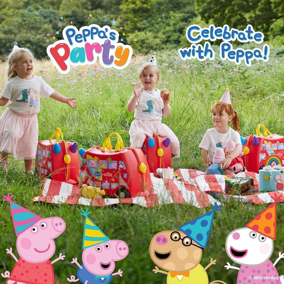 Trunki Çocuk Bavulu / Peppa Pig Party Bus