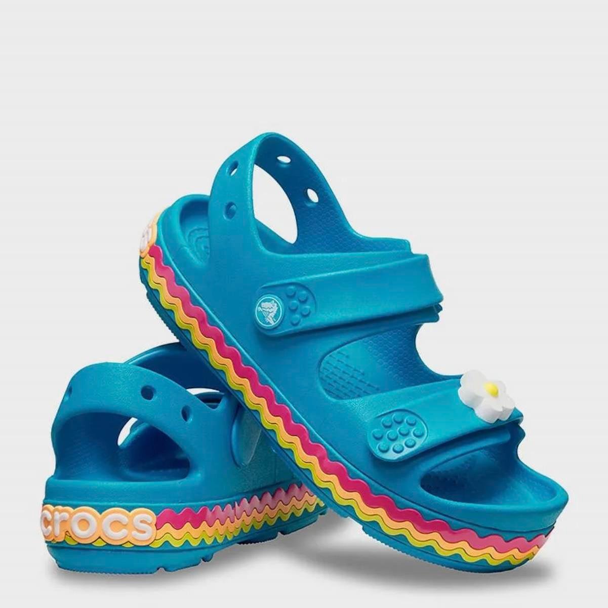 Crocband Cruiser RicRacSandal T - Marina