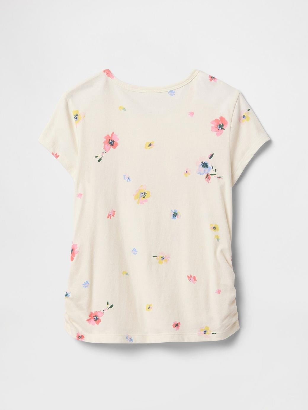 Kız Çocuk | Gap Logo T-Shirt - Çiçek