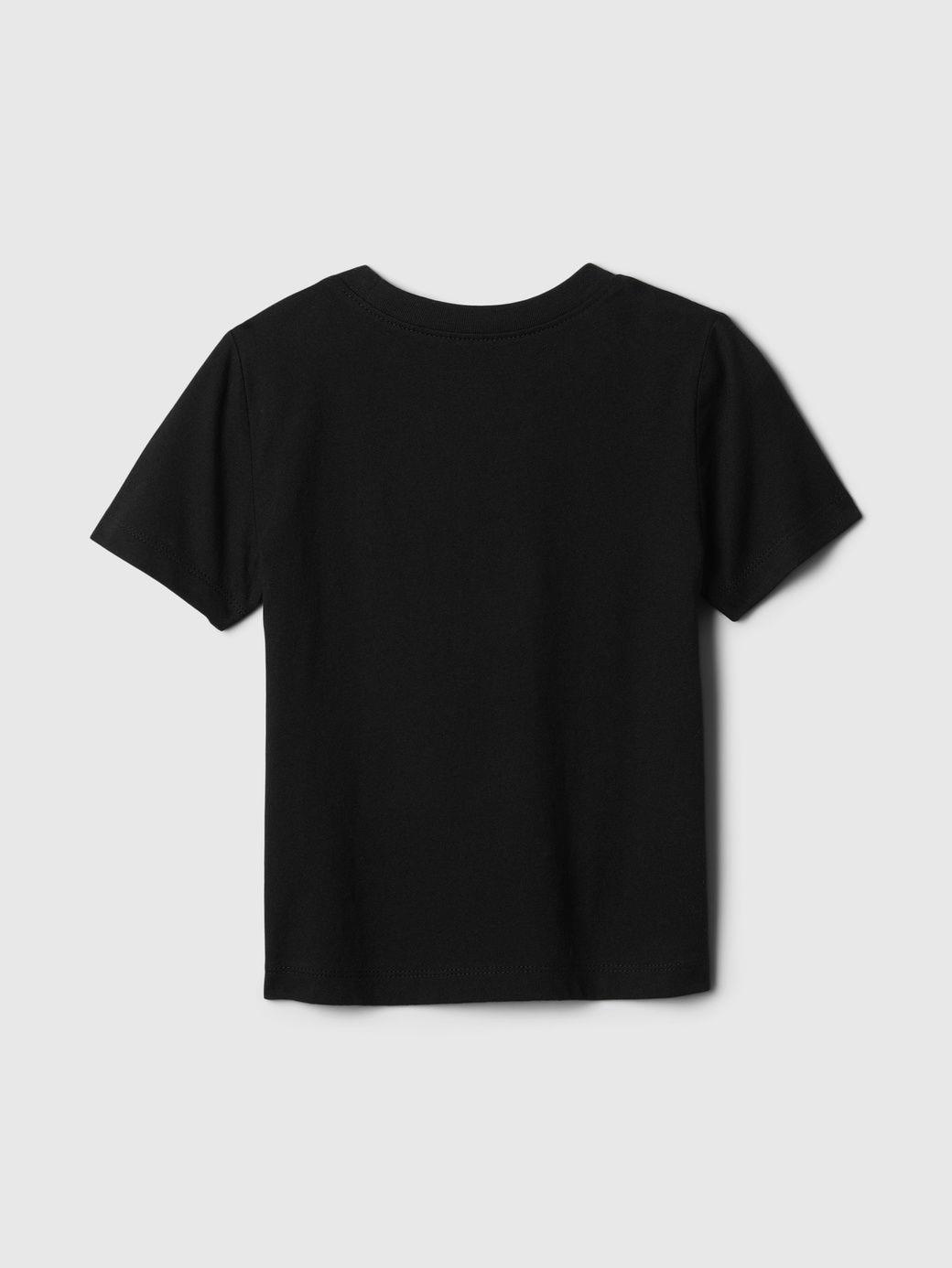 Erkek Bebek | Gap Logo T-Shirt - Siyah
