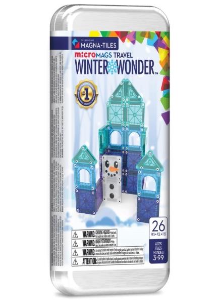 Magna-Tiles WinterWonderland Travel Set - Seyahat Seti 26 Parça