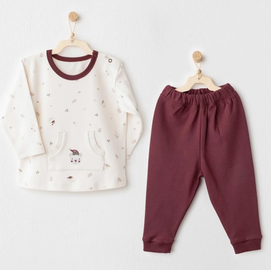 AC26184 BEBEK TAKIM 2 PCS SET MY 1 ST WARDROBE