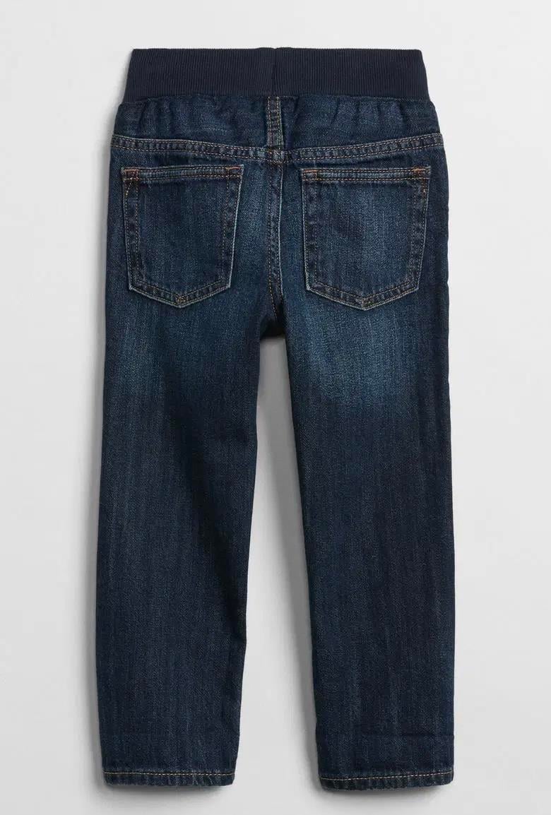 Erkek Bebek | Slim Knit Denim Pantolon - Lacivert