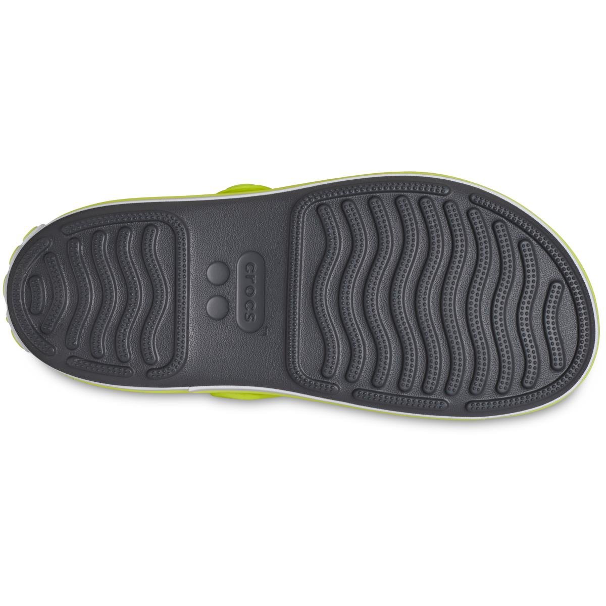 Crocband Cruiser Sandal T - Slate Grey/Acidity