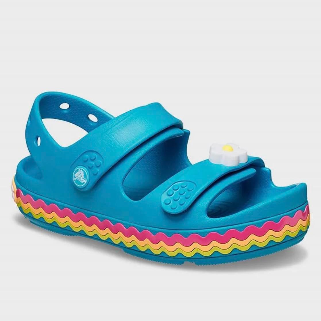 Crocband Cruiser RicRacSandal T - Marina