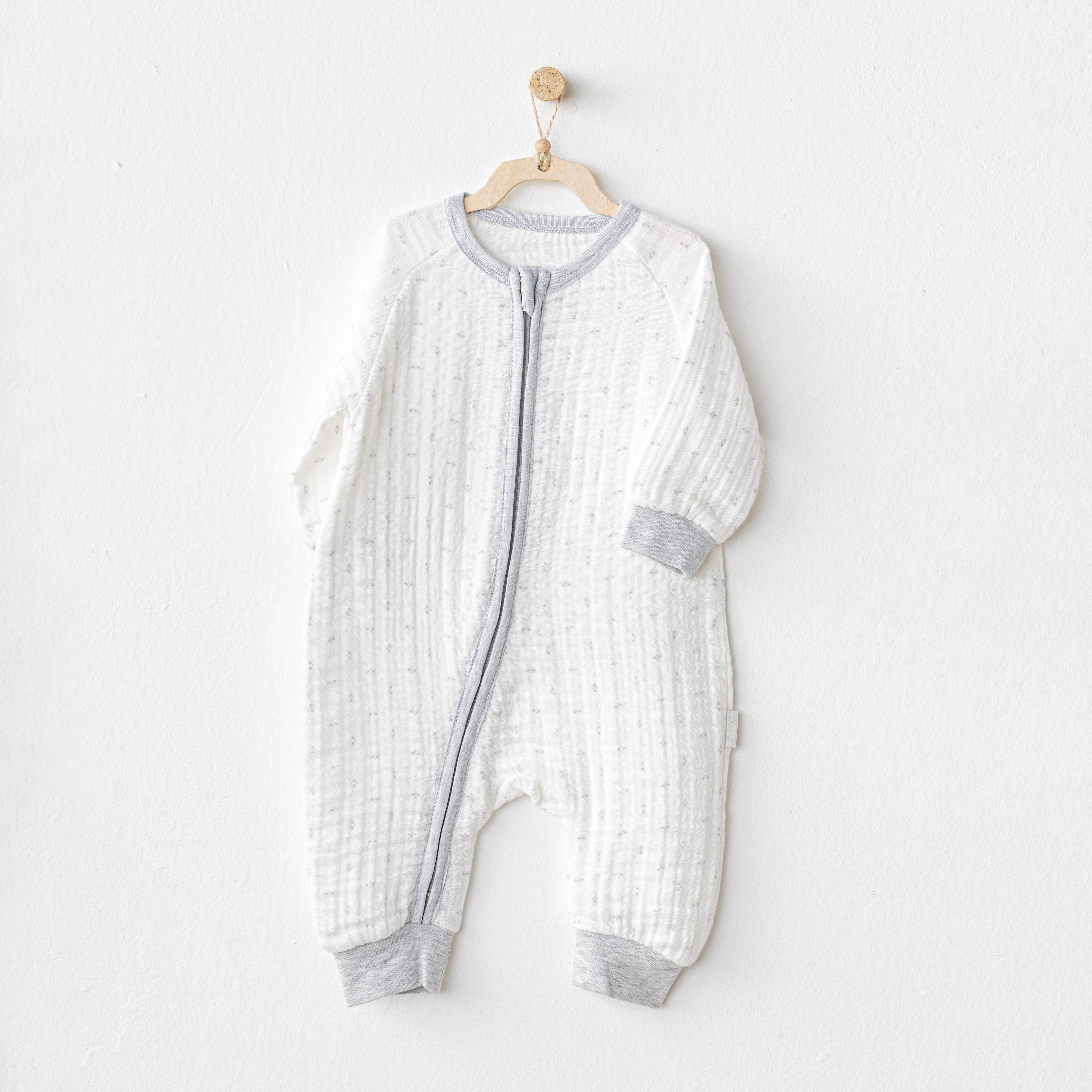  AC24736 BEBEK TULUM ROMPER MUSLIN WAWA BOYS