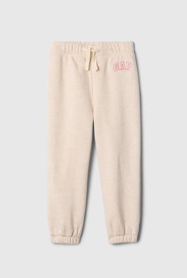 Kız Bebek | Gap Logo Pull-On Jogger Eşofman Altı - Krem